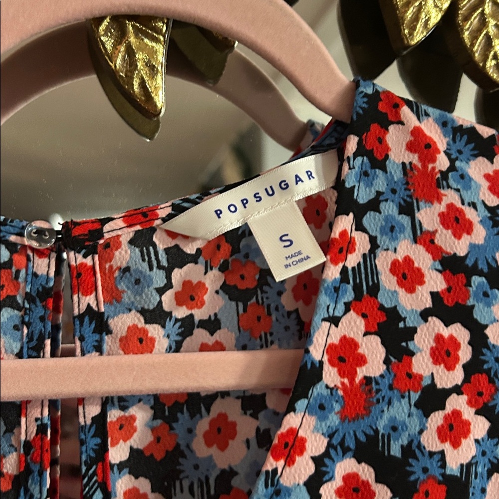 POPSUGAR Floral Tie Dress - Small - Picture 2 of 3